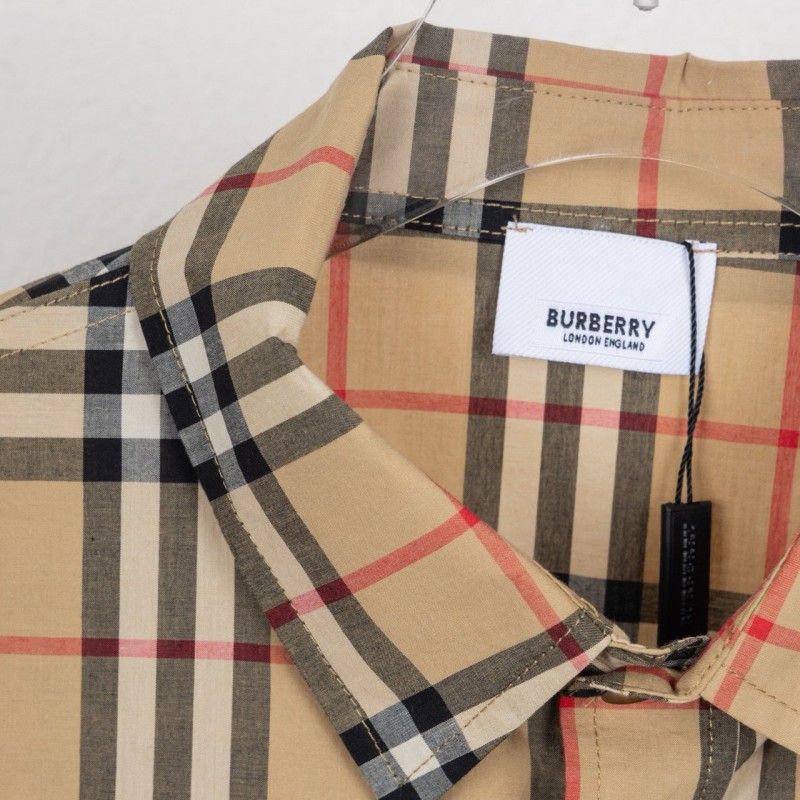 Burberry Unisex Long Sleeves Shirt