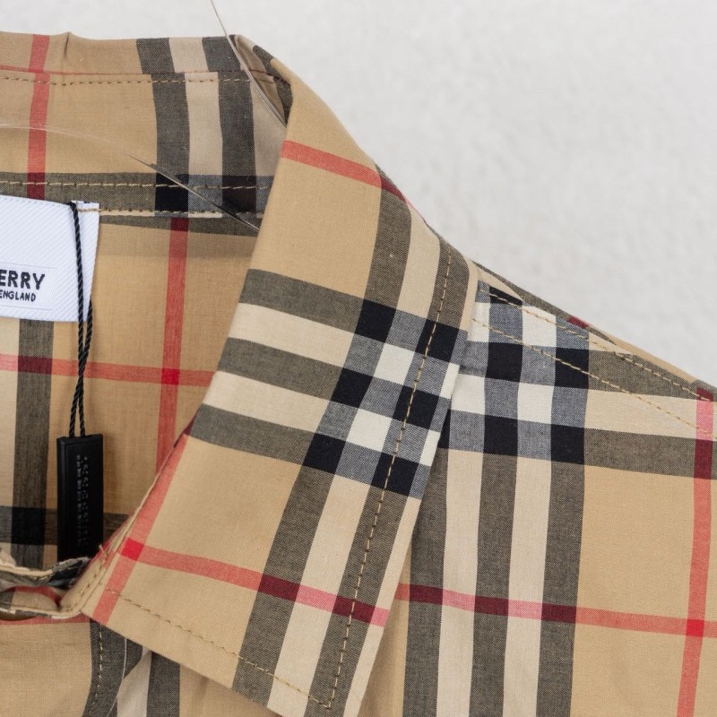 Burberry Unisex Long Sleeves Shirt