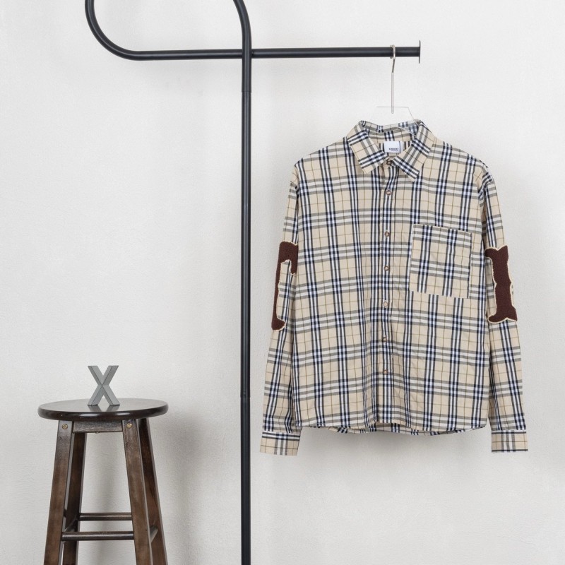 Burberry Unisex Long Sleeves Shirt