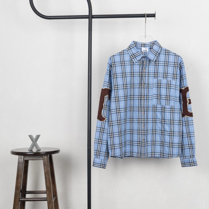 Burberry Unisex Long Sleeves Shirt