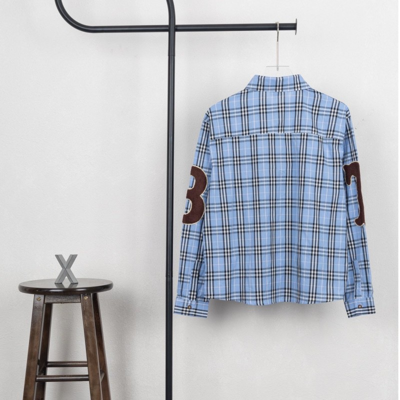 Burberry Unisex Long Sleeves Shirt