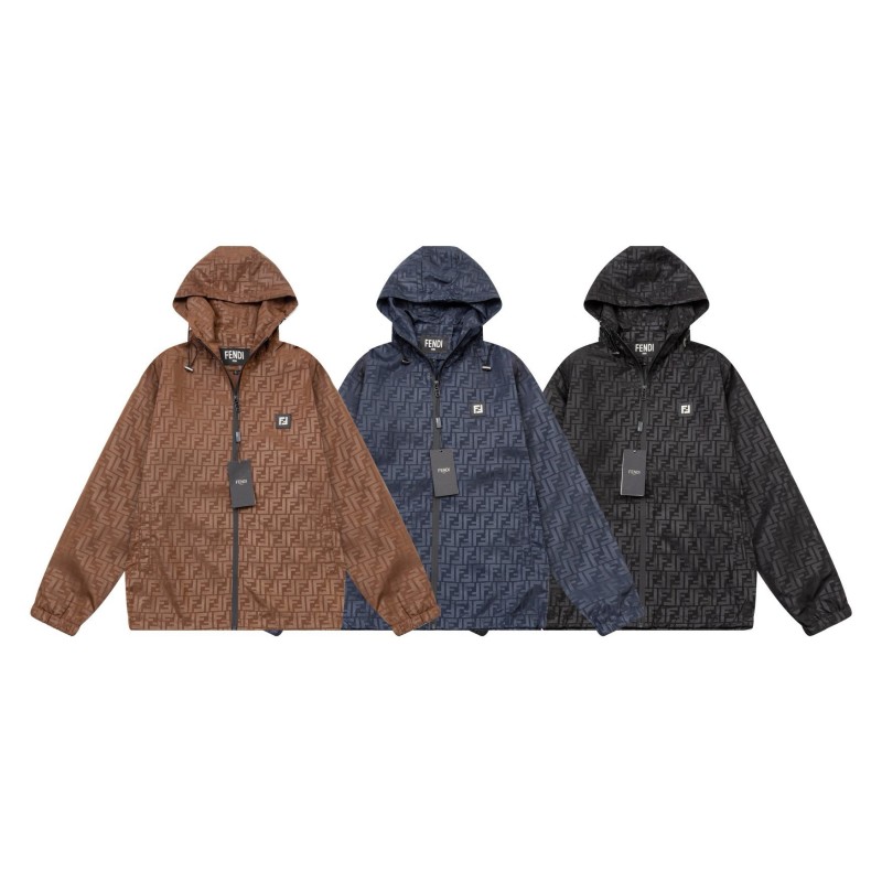 Fendi Unisex Zipper Jacket