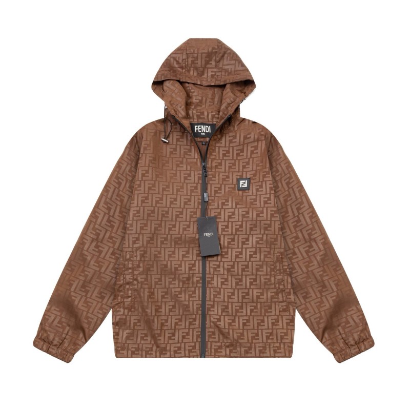 Fendi Unisex Zipper Jacket