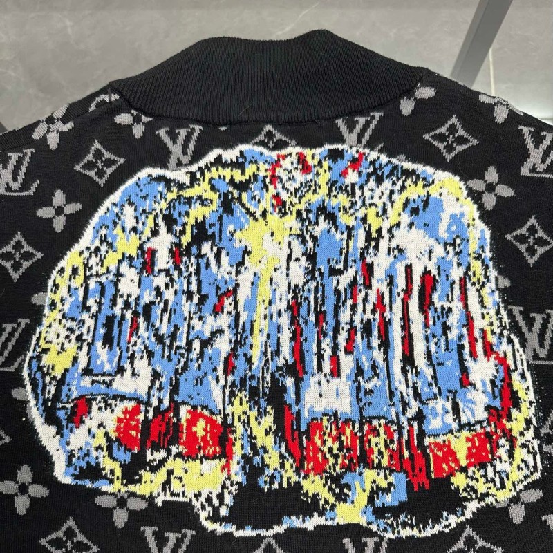 LV Wool Sweater Cardigan