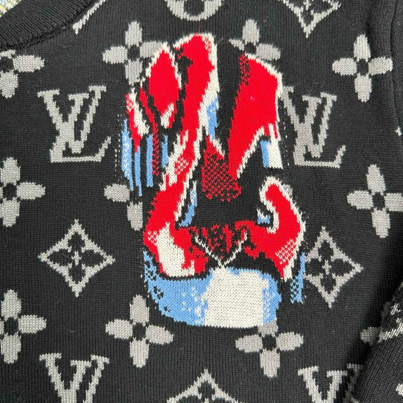 LV Wool Sweater Cardigan