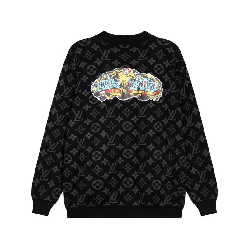 LV Unisex Sweater Cardigan