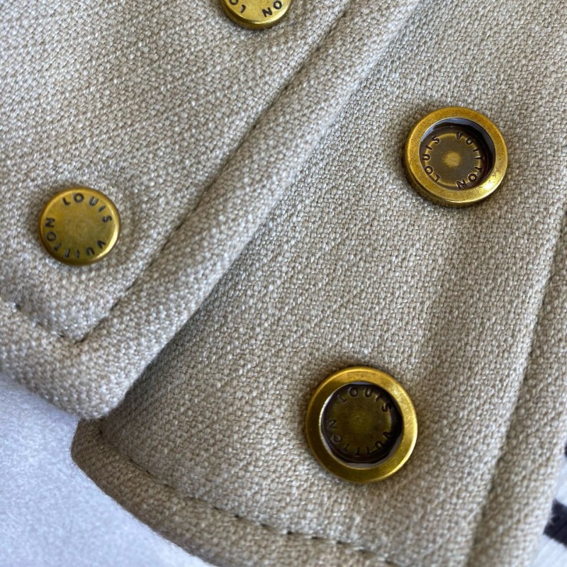 LV Unisex Leather Jacket