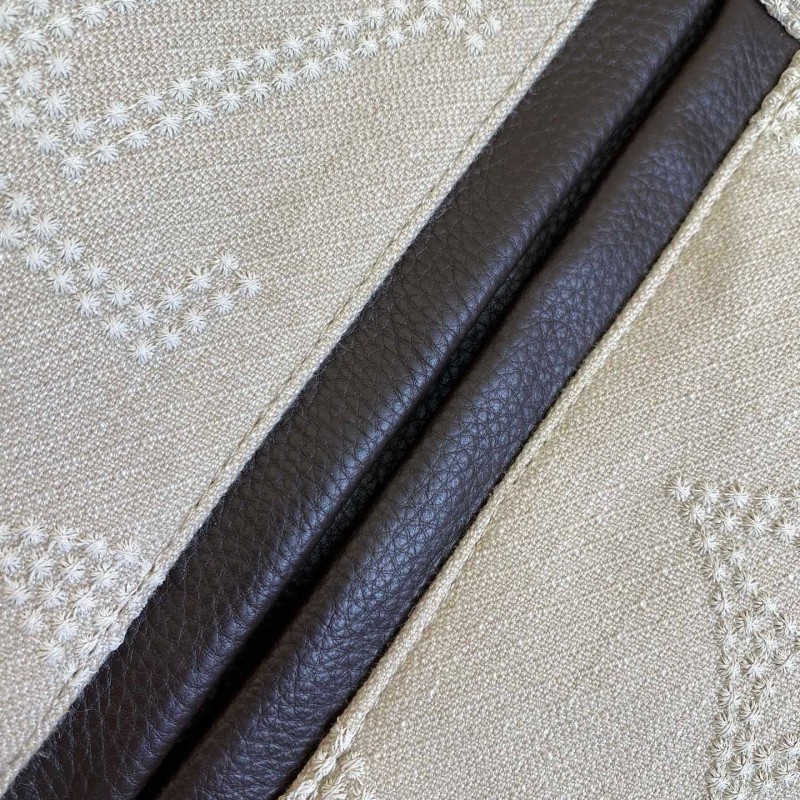 LV Unisex Leather Jacket