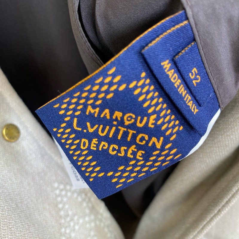 LV Unisex Leather Jacket