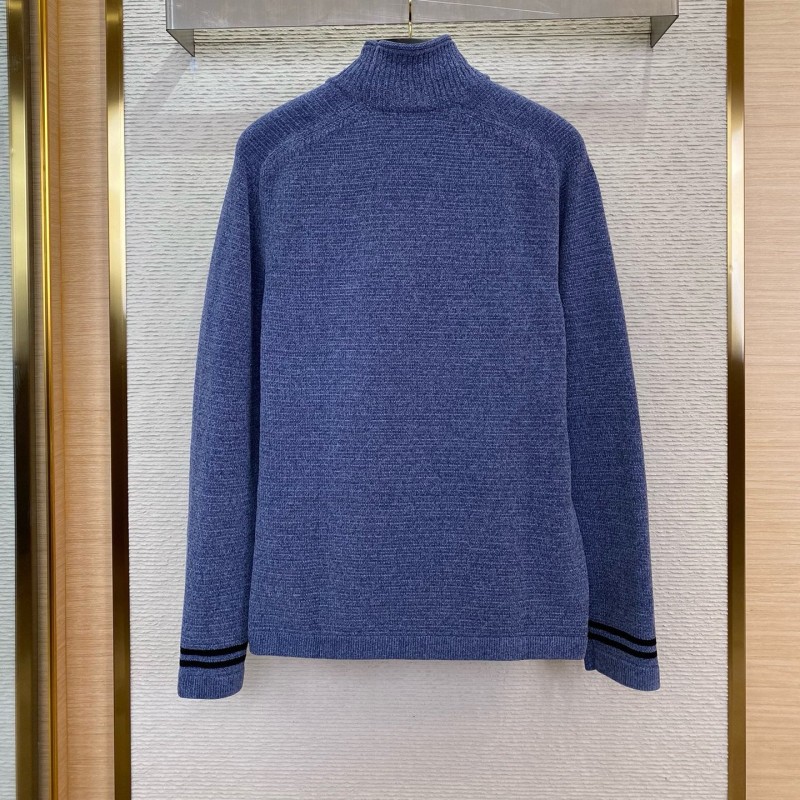 Dior Unisex Turtleneck Long Sleeves Shirt