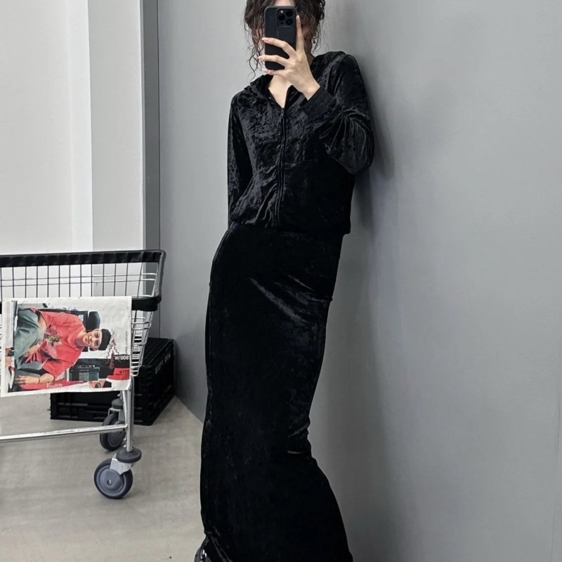 Balenciaga Sweater & Skirts Set