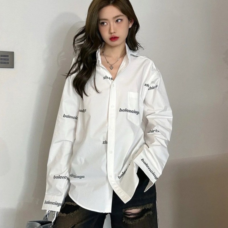 Balenciaga Unisex Long Sleeves Shirt