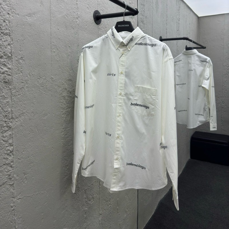 Balenciaga Unisex Long Sleeves Shirt