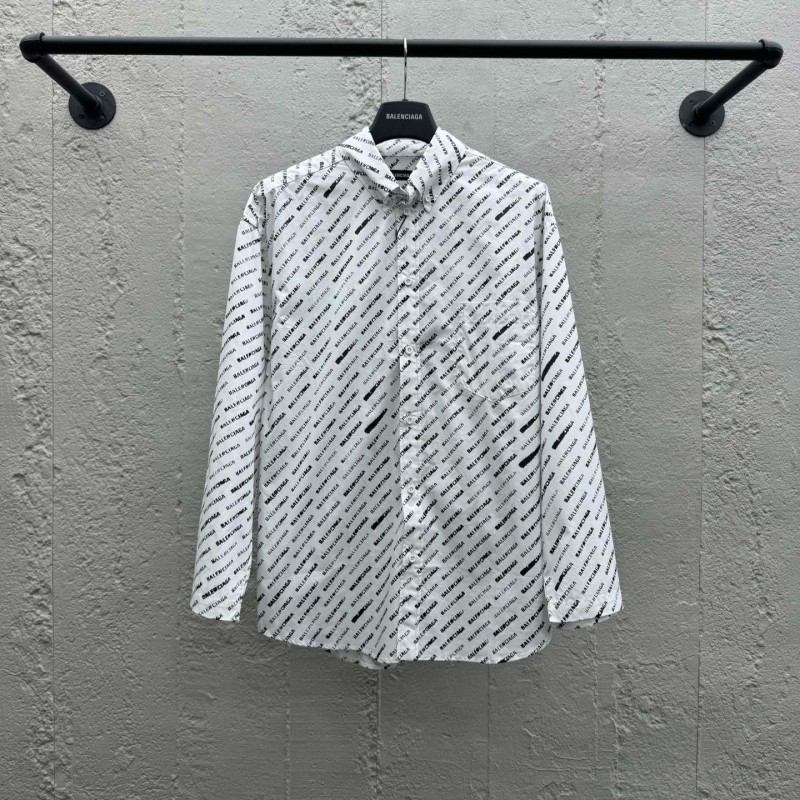Balenciaga Unisex Long Sleeves Shirt