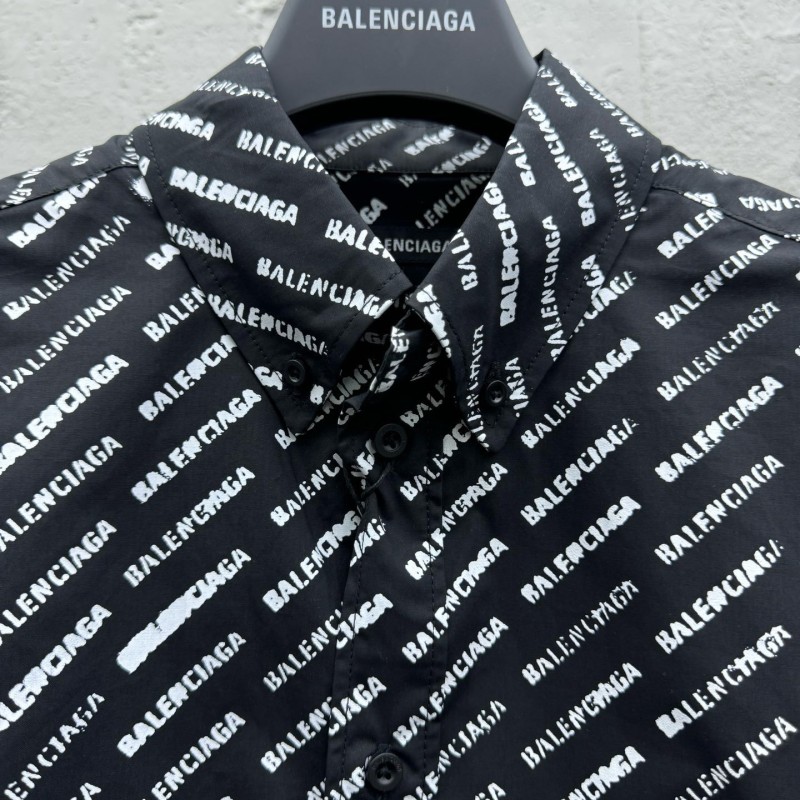 Balenciaga Unisex Long Sleeves Shirt