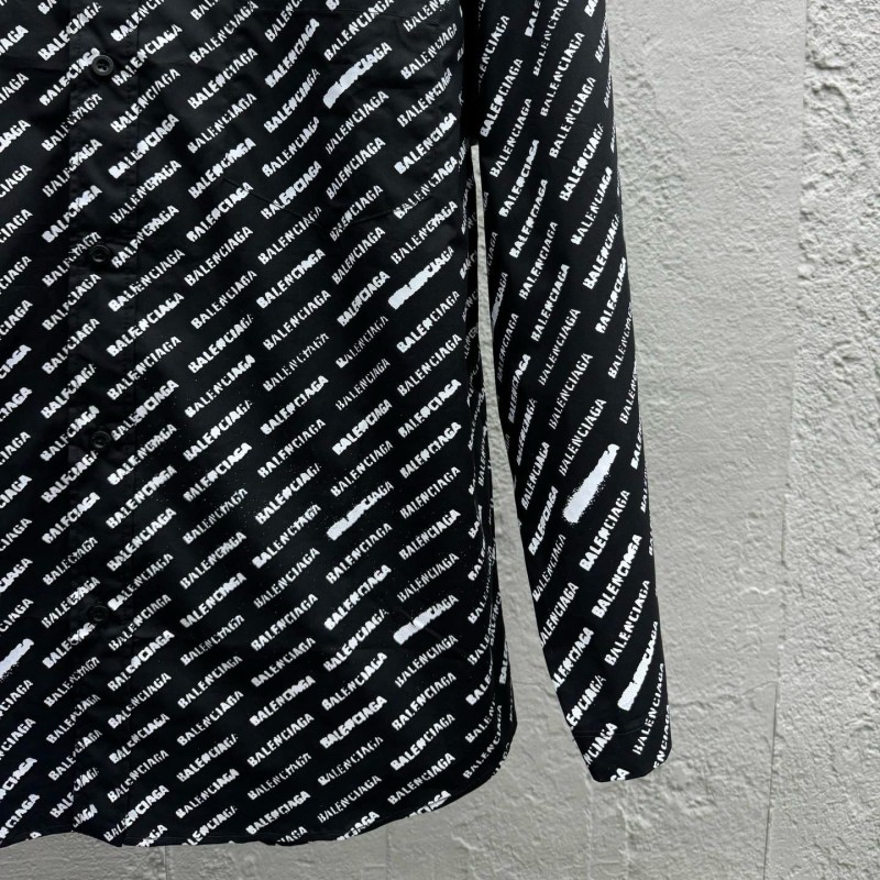Balenciaga Unisex Long Sleeves Shirt