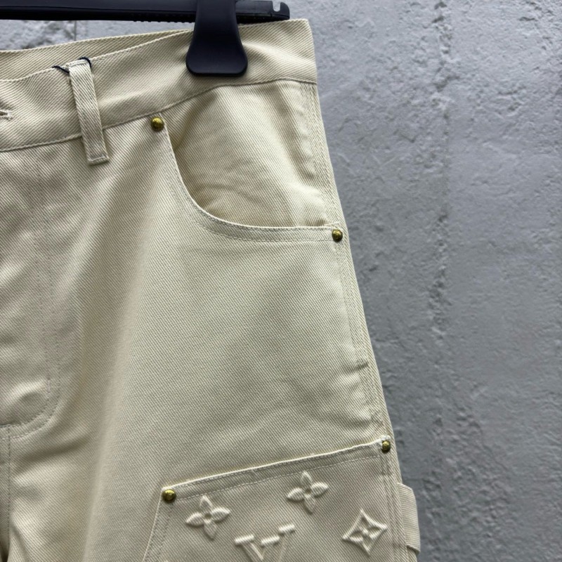 LV Unisex Denim Shorts