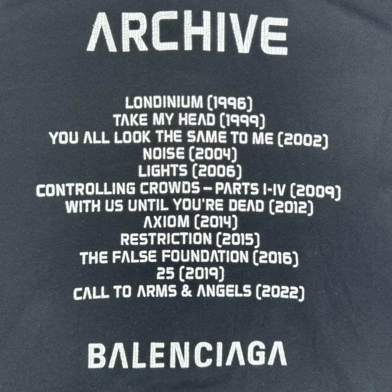 Balenciaga Unisex Zipper Hoodie