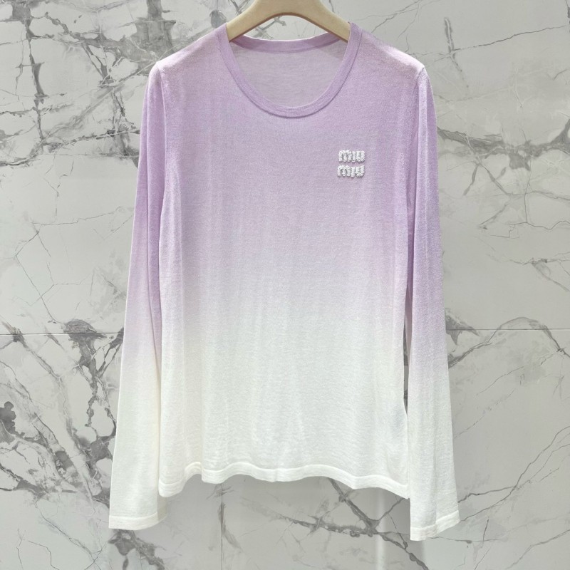 MiuMiu Long Sleeves Tee