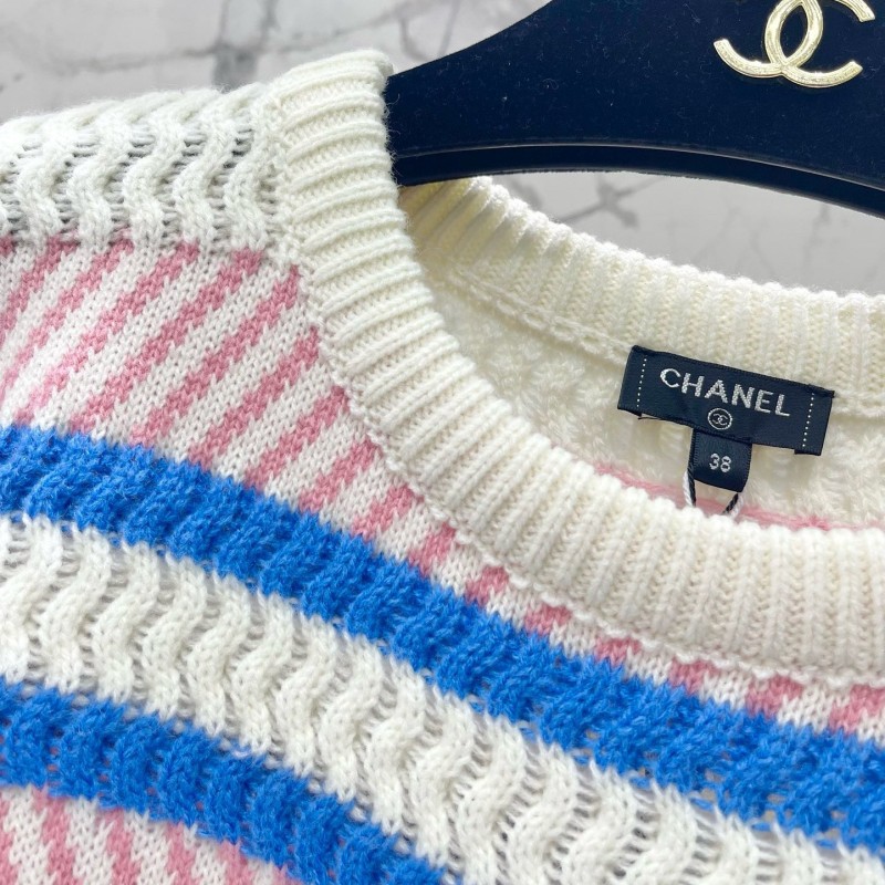 Chanel Knit Long Sleeves Shirt