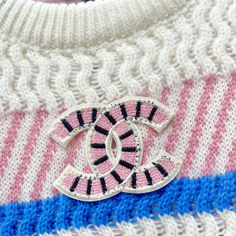 Chanel Knit Long Sleeves Shirt