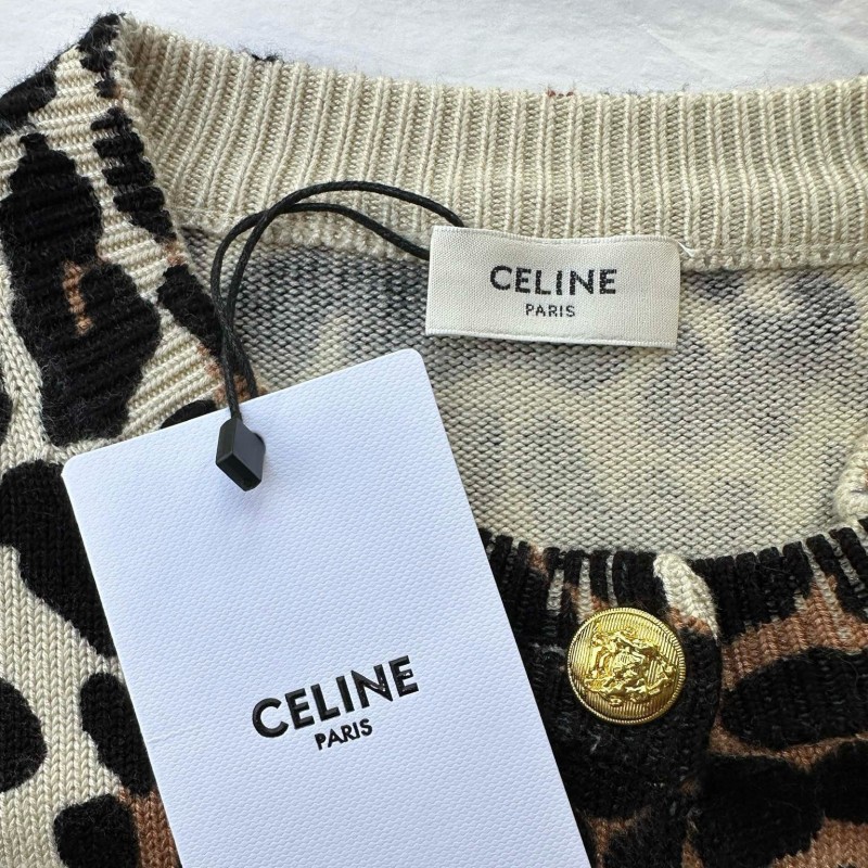 Celine Cashmere Long Sleeves Shirt
