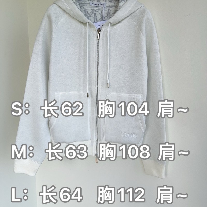 Dior Unisex Reversible Zipper Sweater