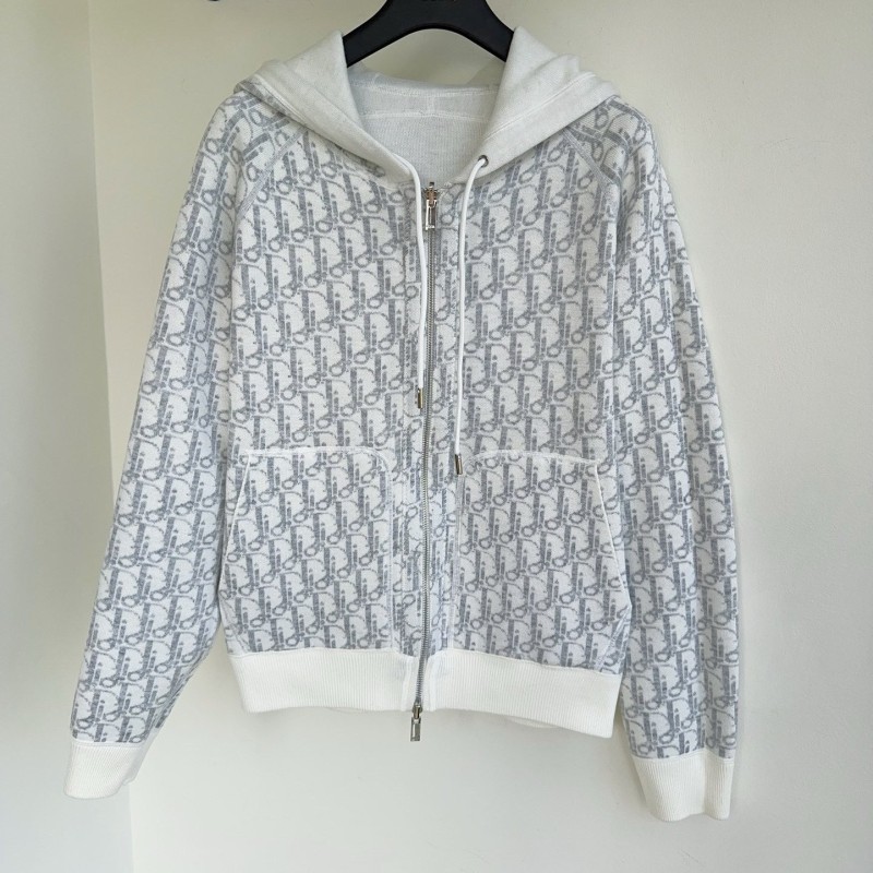 Dior Unisex Reversible Zipper Sweater