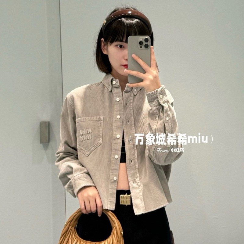 MiuMiu Unisex Corduroy Jacket
