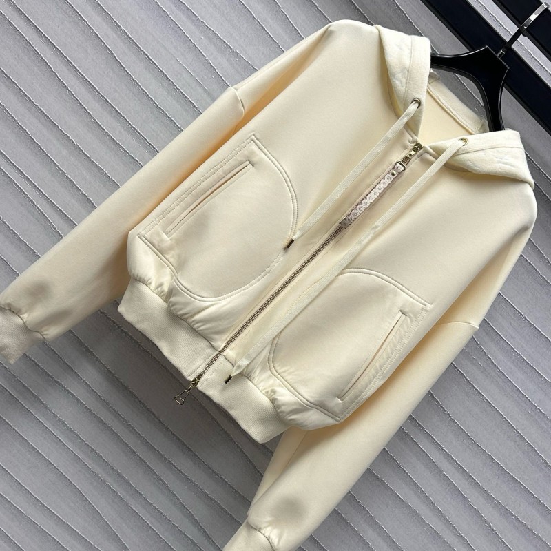 LV Zipper Sweater & Sweatpants Set