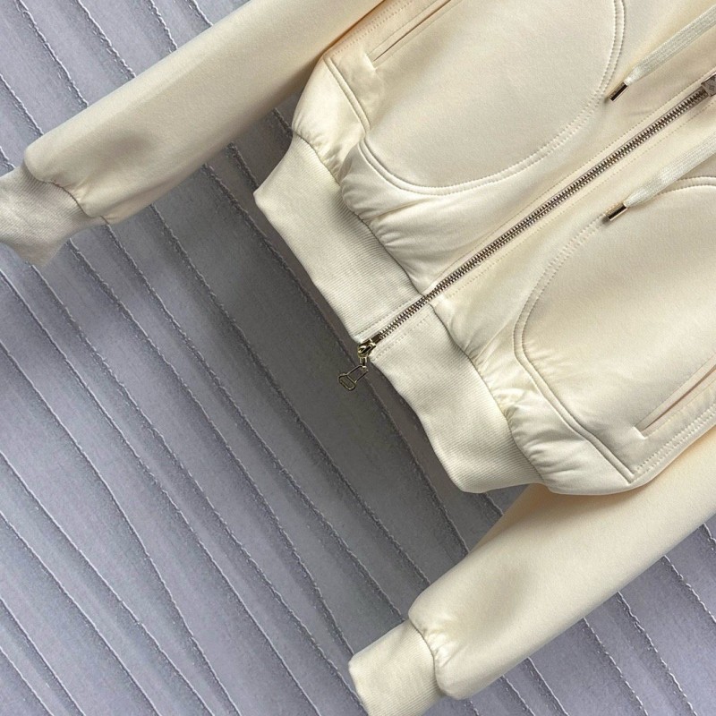 LV Zipper Sweater & Sweatpants Set