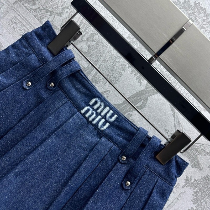 MiuMiu Denim Jacket & Skirts