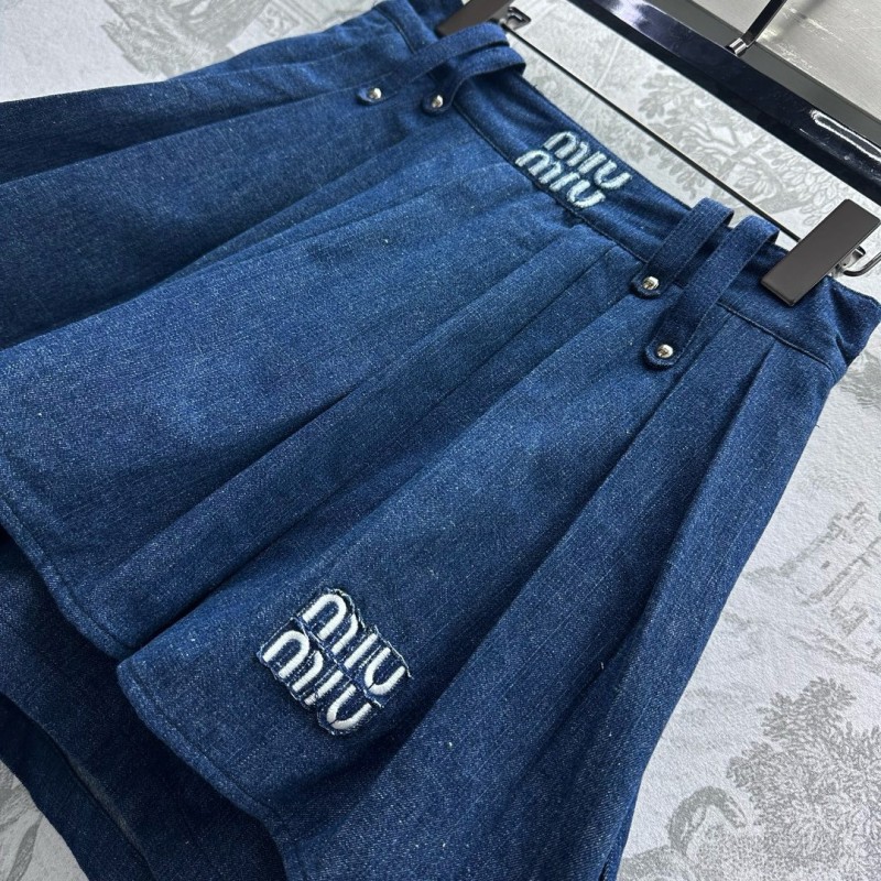 MiuMiu Denim Jacket & Skirts