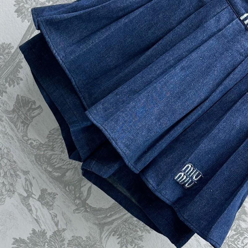 MiuMiu Denim Jacket & Skirts