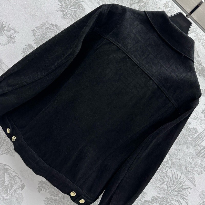 Fendi Denim Jacket & Skirts