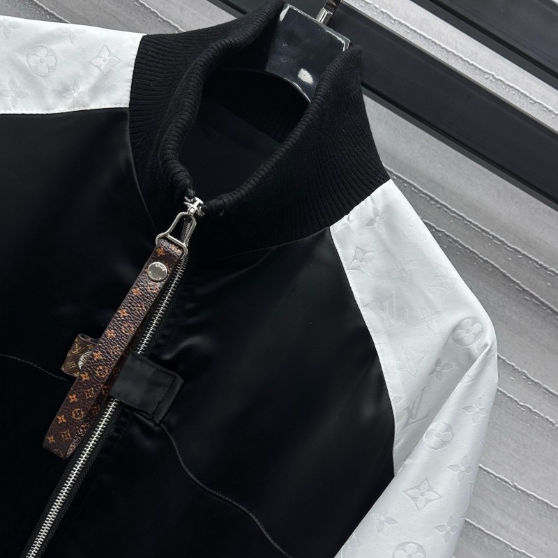 LV Zipper Jacket & Sweatpants Set