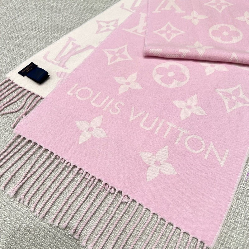 LV Long Scarf & Bennie Hat