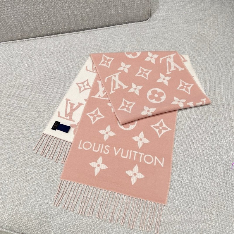 LV Long Scarf & Bennie Hat