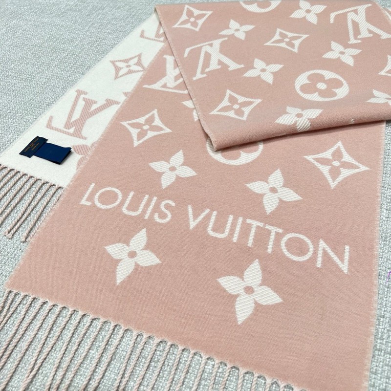 LV Long Scarf & Bennie Hat