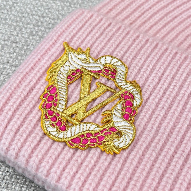 LV Long Scarf & Bennie Hat