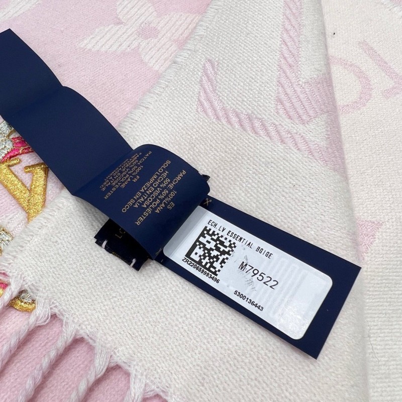 LV Long Scarf & Bennie Hat