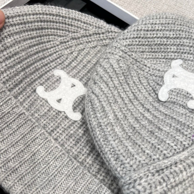 Celine Long Scarf & Bennie Hat