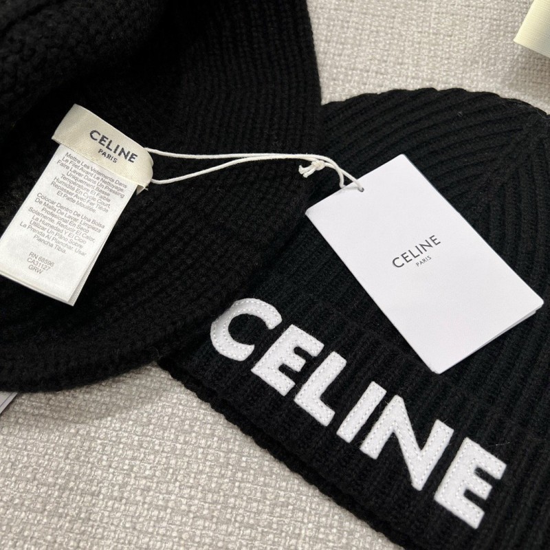 Celine Long Scarf & Bennie Hat