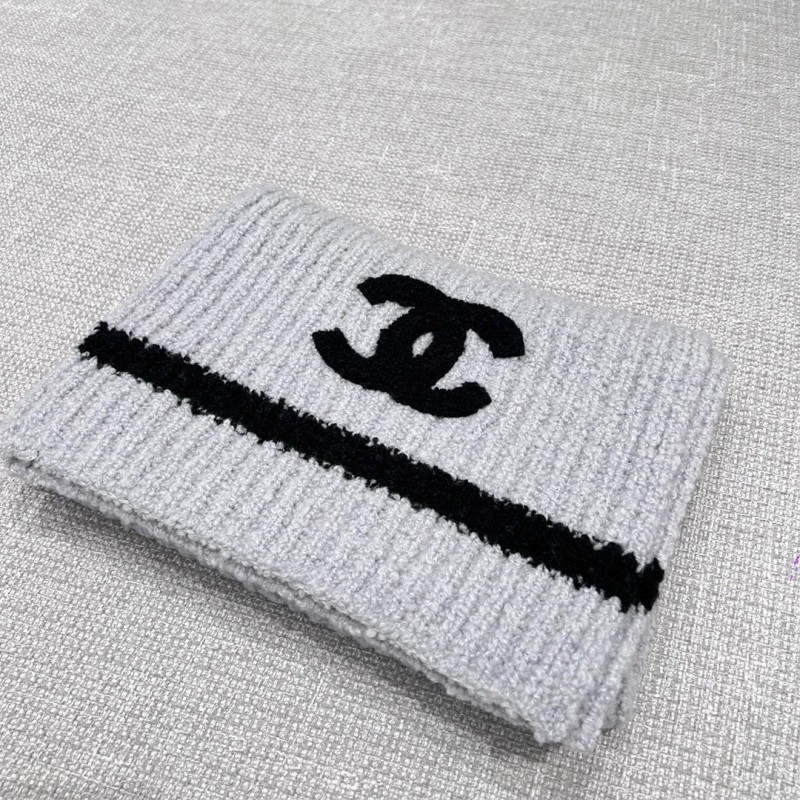 Chanel Scarf & Bennie Hat