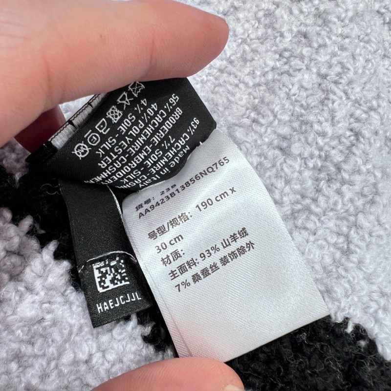 Chanel Scarf & Bennie Hat