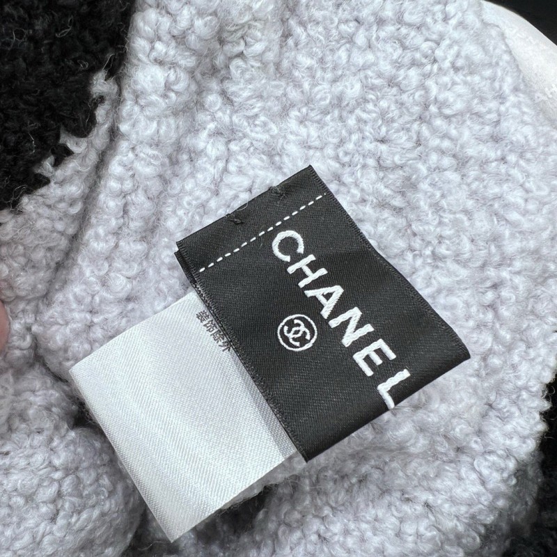 Chanel Scarf & Bennie Hat