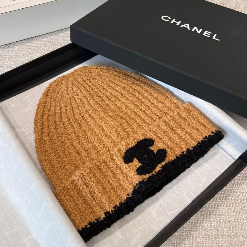 Chanel Scarf & Bennie Hat