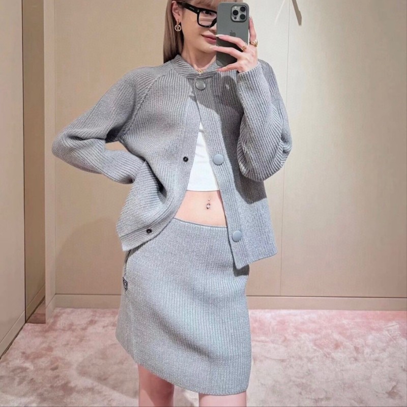 LV Cardigan Sweater & Skirts