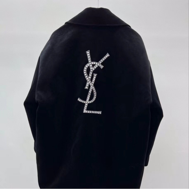YSL Velvet Coat