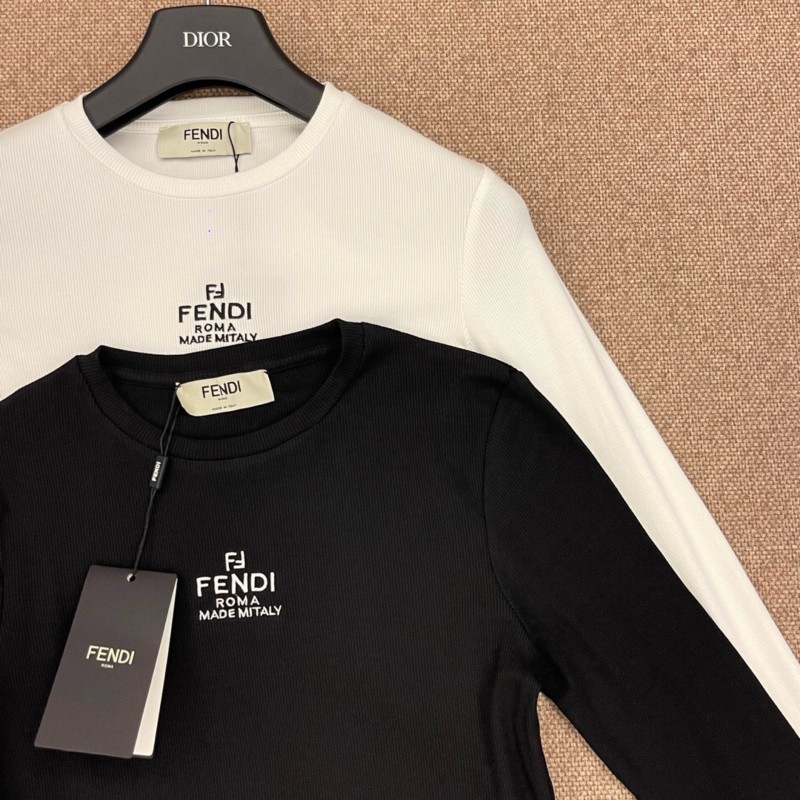Fendi Long Sleeves Tee